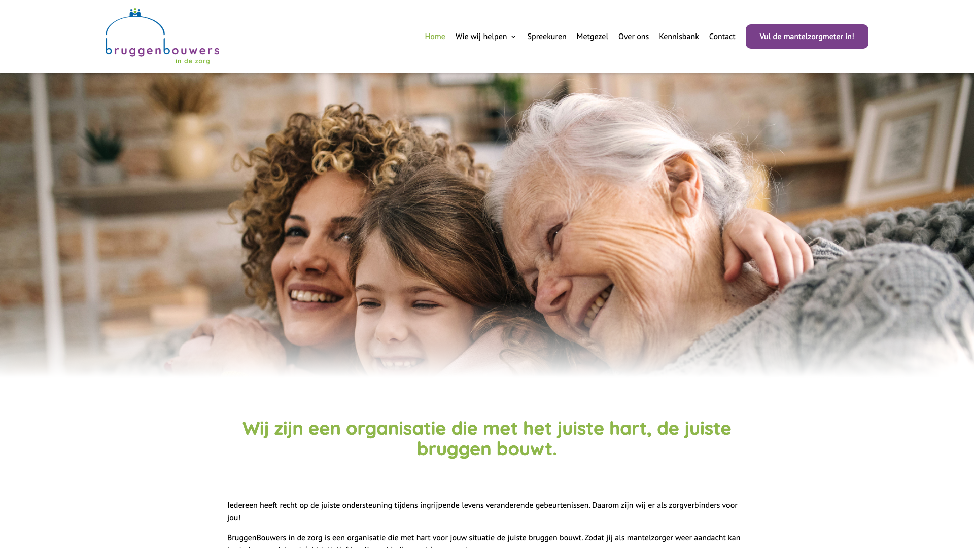 BruggenBouwers in de Zorg - Ontwikkeling, Onderhoud